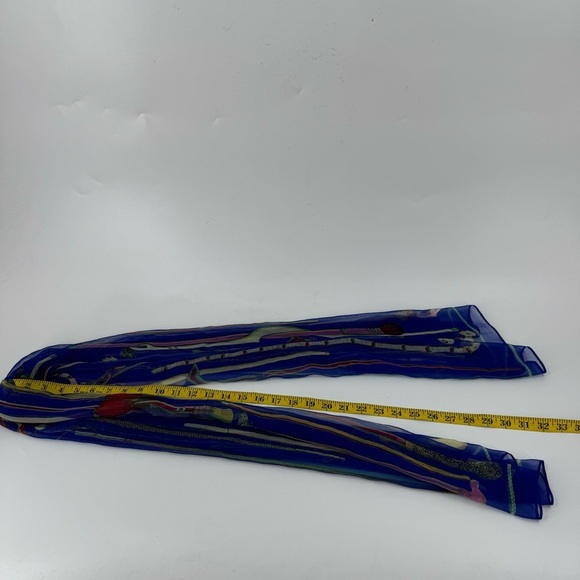 Silk Blend Scattered Cane Scarf ( Viscosa / silk )
19x64 - Picture 5 of 10